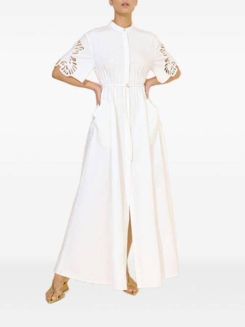 Acler Balwest appliqué maxi dress