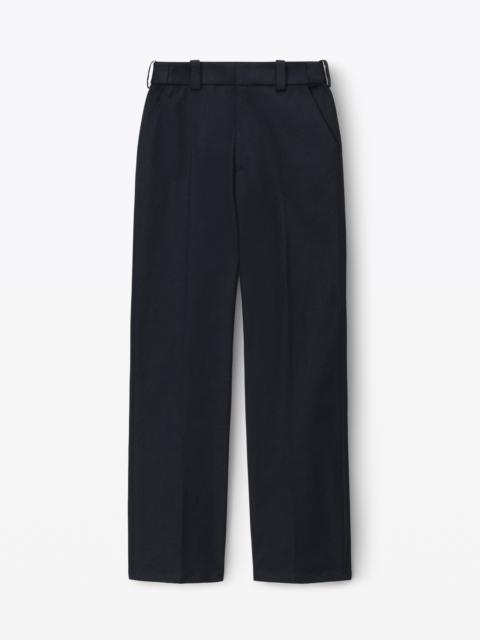 Alexander Wang straight leg pant in cotton twill