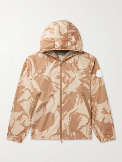Chardon Camouflage-Print Nylon Hodded Jacket