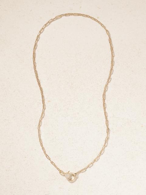 ILEANA MAKRI 14-karat Gold Diamond Necklace