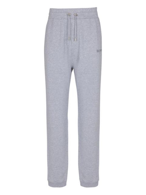 Balmain logo-print drawstring track pants