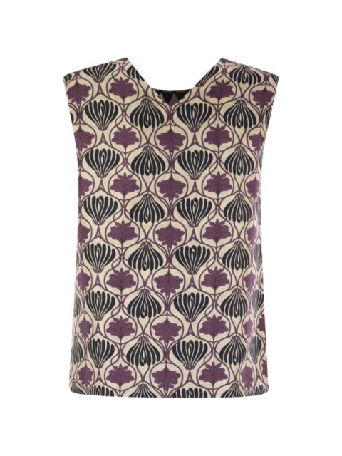 'S Max Mara patterned blouse