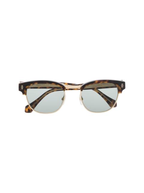 Cartier tortoiseshell-effect sunglasses