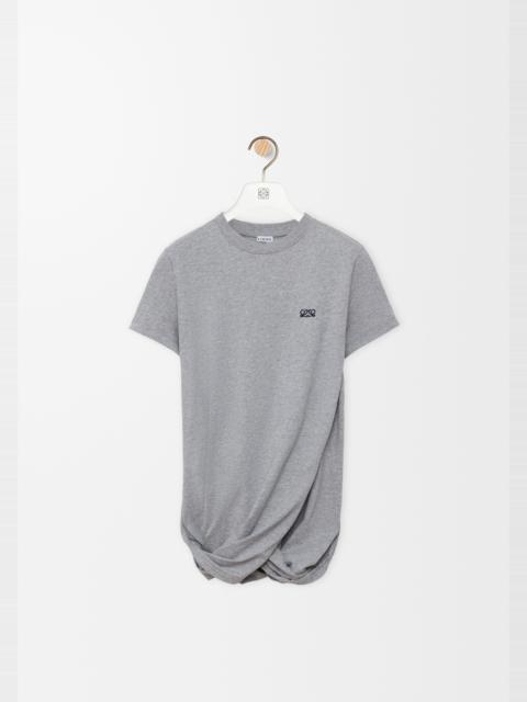 Loewe Draped T-shirt in cotton