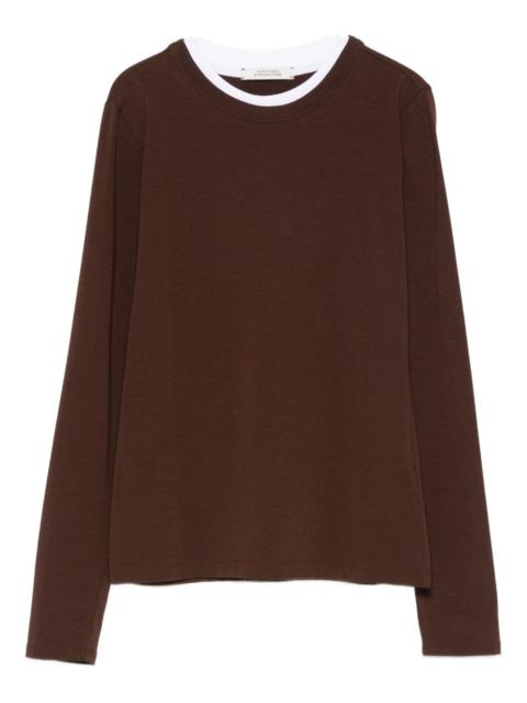 DOROTHEE SCHUMACHER layered-neckline T-shirt