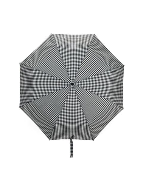 Ayr gingham-check umbrella