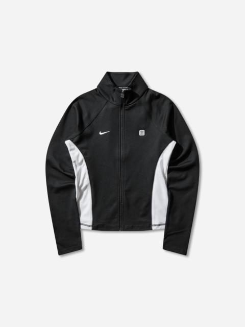Nike Women's Shox Full-Zip Longsleeve Top Black / White