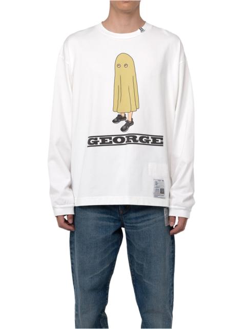 Maison MIHARAYASUHIRO GEORGE Printed Long Sleeve T-shirt