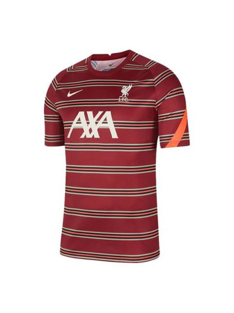 Nike Nike Liverpool F.C. Pre-Match Short-Sleeve Football Top 'Team Red Bright Crimson Fossil' DB0254-678