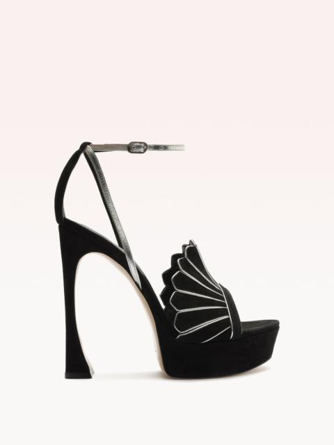 ALEXANDRE BIRMAN WILMA PLATFORM SUEDE BLACK