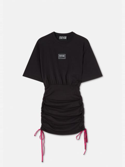 VERSACE JEANS COUTURE Piece Number Logo T-Shirt Dress