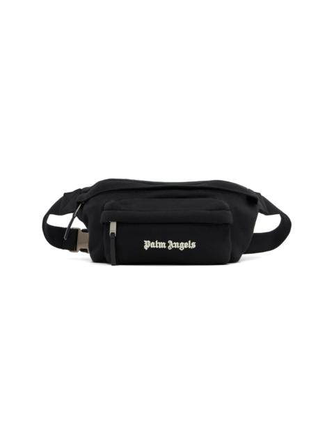 Palm Angels Black Classic Logo Belt Bag
