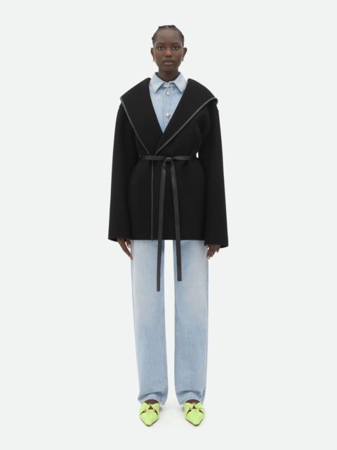 Bottega Veneta Wool And Cashmere Hooded Coat