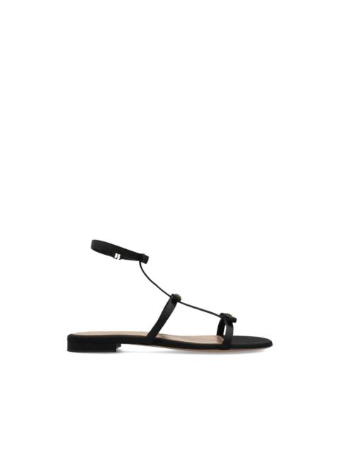 Gianvito Rossi bow strap sandals