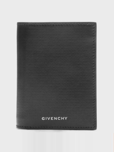 Givenchy 4G LEATHER CARD HOLDER - BLACK