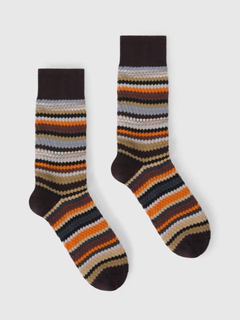 Missoni Mid-length socks with waffle pattern