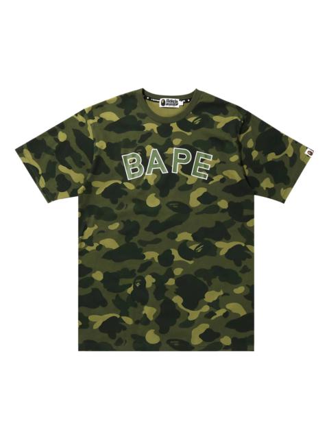 BAPE Color Camo Tee 'Green'