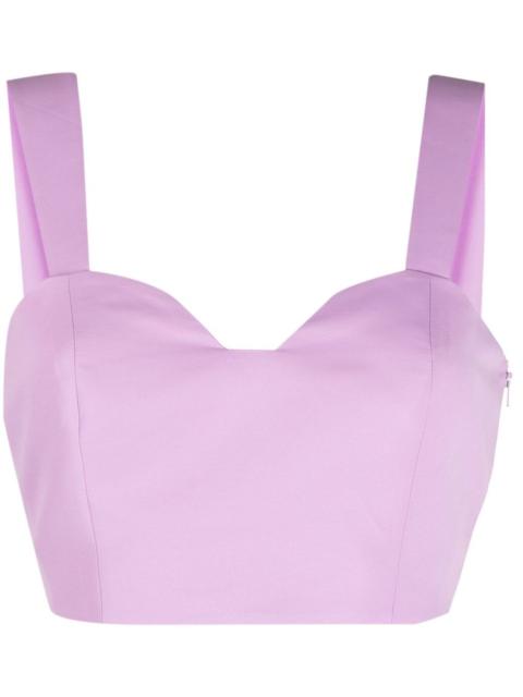 SACHIN & BABI Darcy sleeveless crop top