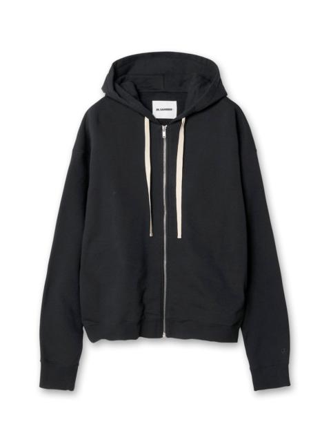 Jil Sander ZIPPED HOODIE 106 EMB
