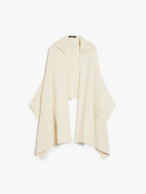 WEEKEND Max Mara DELFINO Hooded cashmere shawl