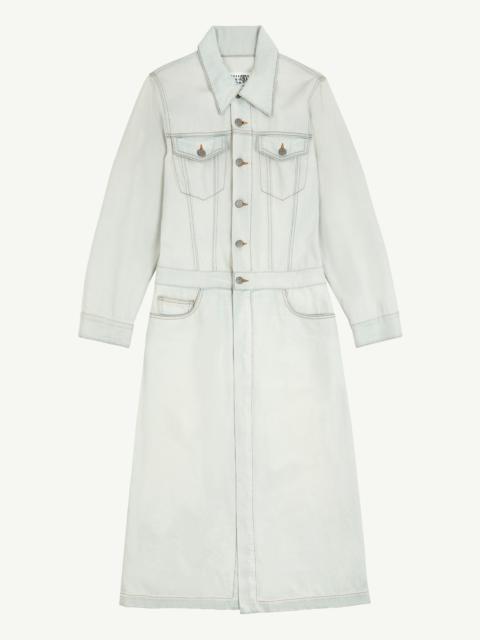 MM6 Maison Margiela Lightweight Long Denim Coat