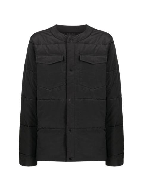 MAHARISHI collarless padded jacket