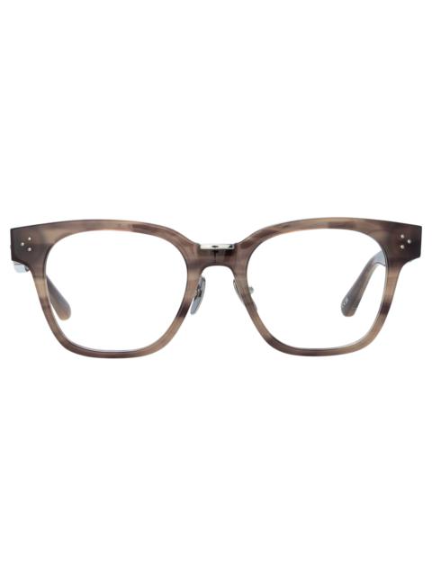 SANCHEZ OPTICAL D-FRAME IN GREY HORN