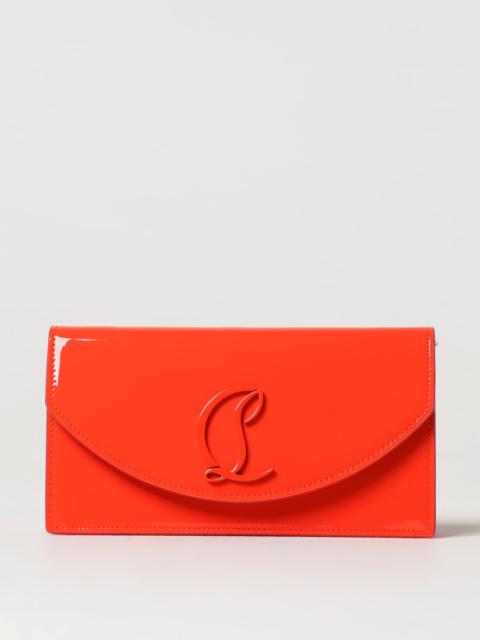 Christian Louboutin Loubi clutch in patent leather