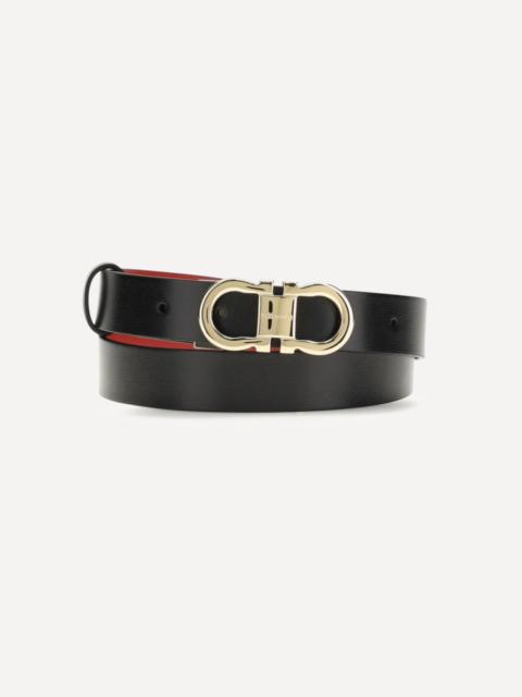 FERRAGAMO Adjustable and reversible Gancini Belt