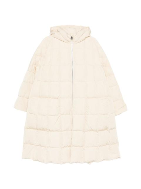 IENKI IENKI Trapeze hooded coat
