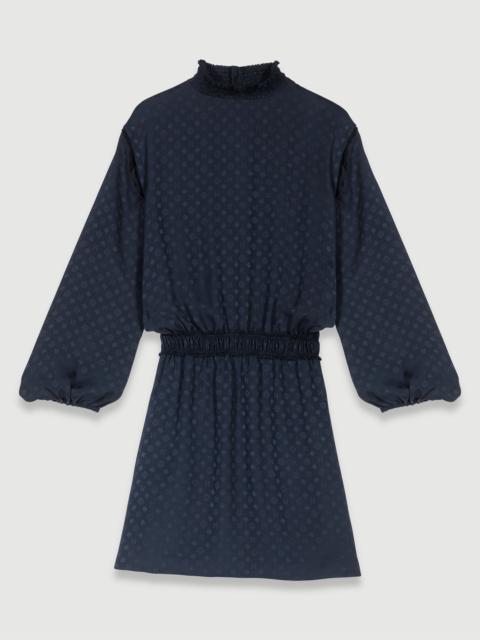 maje Short jacquard dress