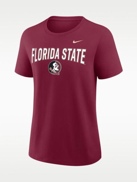 Nike Florida State Arch Logo Women's Nike College T-Shirt