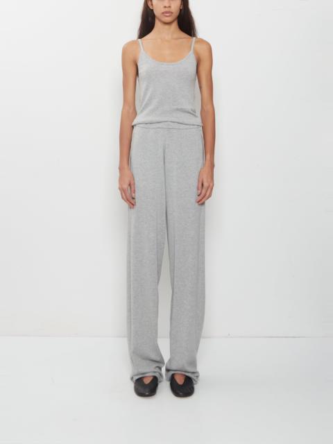 extreme cashmere n°353 Relax Cotton Cashmere Trousers — Grey