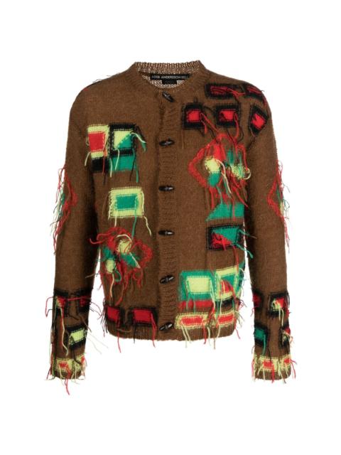 Andersson Bell Village intarsia-knit cardigan