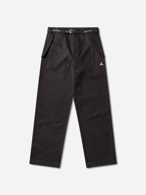ROA Men's Centipede Buckle Chino Pants Black