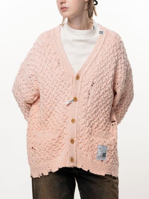 Maison MIHARAYASUHIRO Sun Faded Like Knit Cardigan