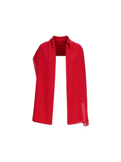 Max Mara red scarf