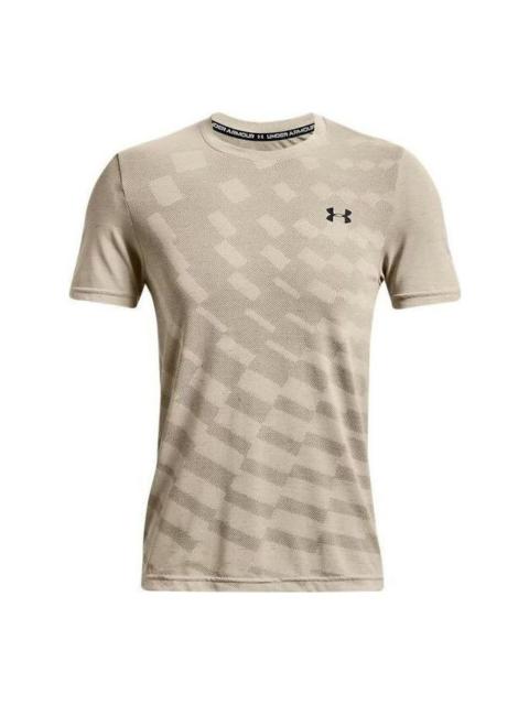 Under Armour Under Armour Seamless Radial T-shirt 'Light Brown' 1370448-279