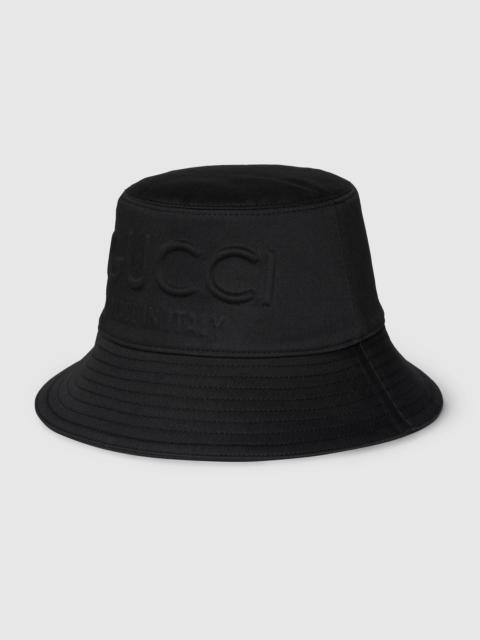 Gucci embossed bucket hat