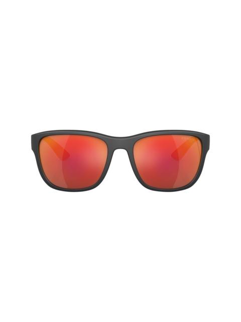 Prada Active logo-print sunglasses
