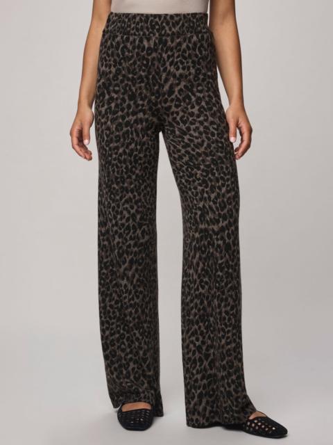 Splendid Leopard Lounge Sweater Pant