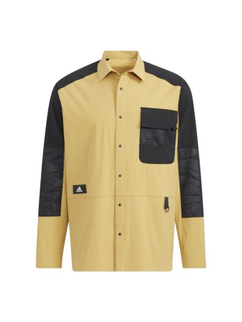 adidas Sport Jacket 'Yellow Black' HE5263