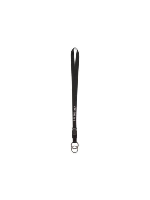 BALENCIAGA Men's Explorer Lanyard in Black