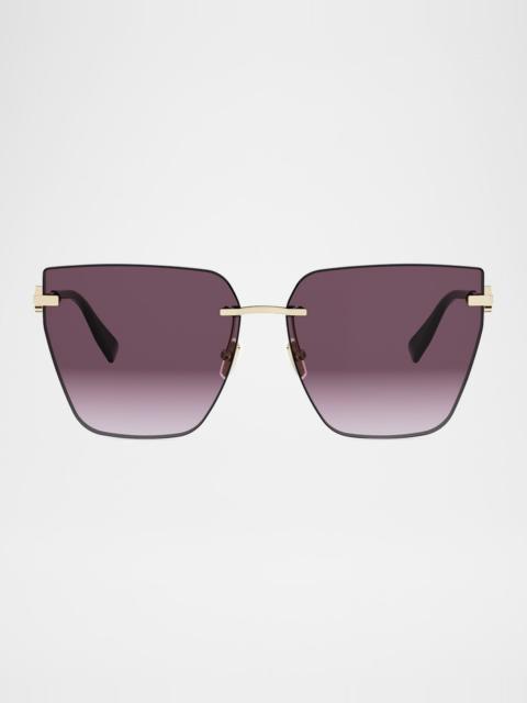 BVLGARI Metal Butterfly Sunglasses