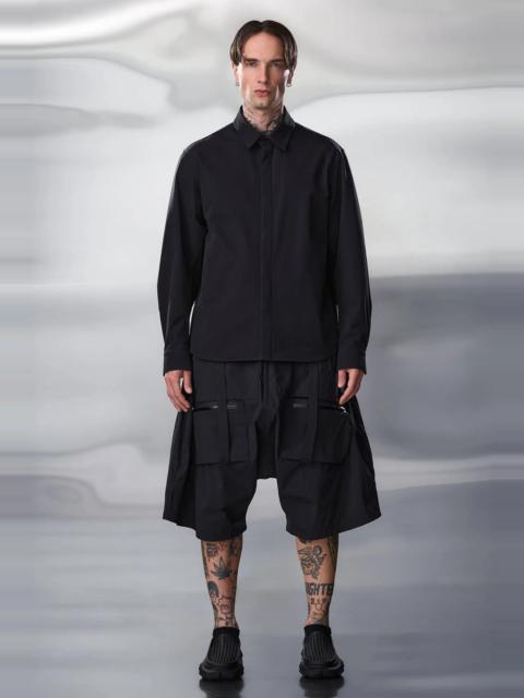 ACRONYM LA10-DS schoeller® Dryskin™ Press Button Shirt Jacket Black