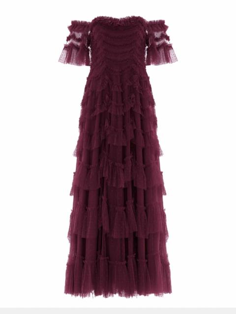 Needle & Thread Aviana Off-Shoulder Gown