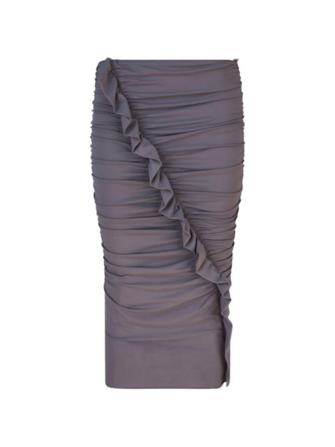 THE ATTICO ruffled skirt