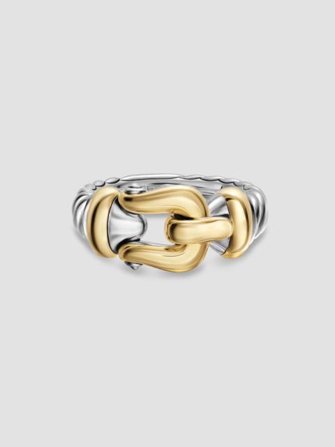DAVID YURMAN Women's Buckle Ring in Sterling Silver - Silver