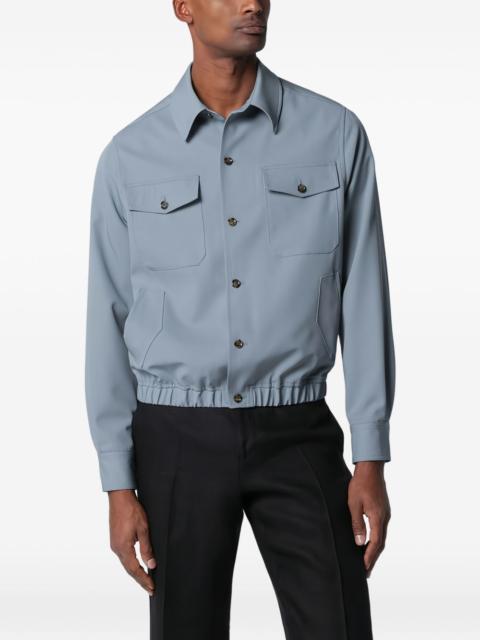 LARDINI buttoned shirt jacket