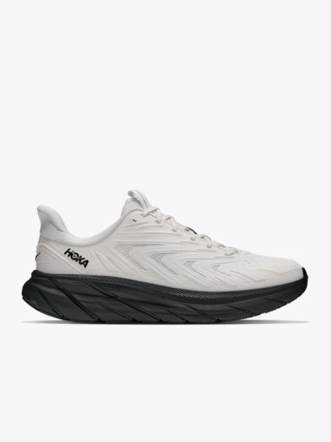 HOKA Men's Clifton UTL Shoes in Frost/Black